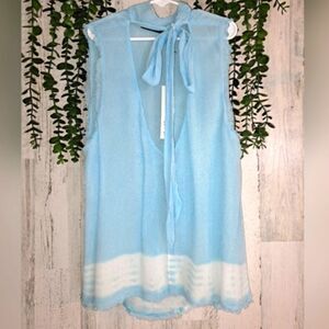 NWT Gypsy 05 Flirty Short Sleeve Blouse